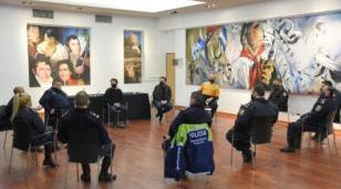 Funcionarios de la Municipalidad se reunieron con autoridades locales de seguridad