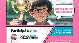 Abri&oacute; la inscripci&oacute;n para participar de los Juegos Bonaerenses 2024