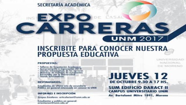La UNM realiza la Expo Carreras  2017 y la IV Feria de Ciencias