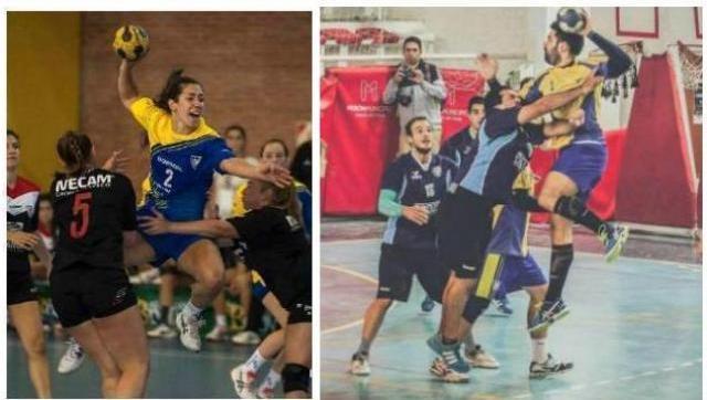 Gran momento del handball del Dorrego: nuevas victorias en damas y caballeros