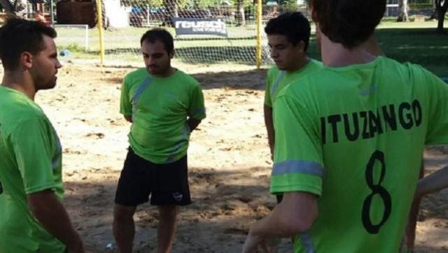 Ituzaingó participara del primer torneo de fútbol playa