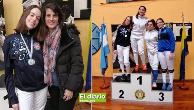 Esgrimista del GEI obtuvo el título de subcampeona nacional