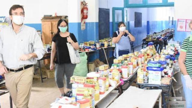 El Municipio asiste con alimentos a más de 45 mil familias