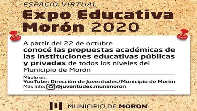 Comienza la Expo Educativa Morón 2020