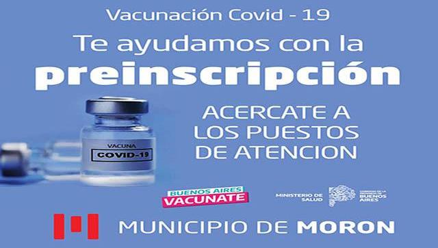 Nuevos puntos de asistencia para la pre inscripción del programa Buenos Aires Vacunate
