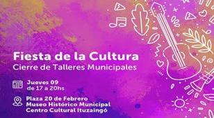 Fiesta de la cultura: cierre de talleres municipales
