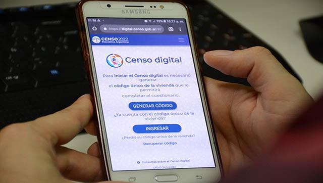 Ituzaingó instaló puntos digitales para completar el Censo 2022