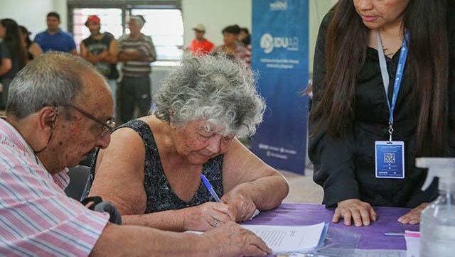 Avanza la regularización dominal en Moreno