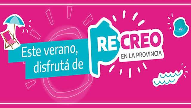 Disfrutá de ReCreo en la Provincia