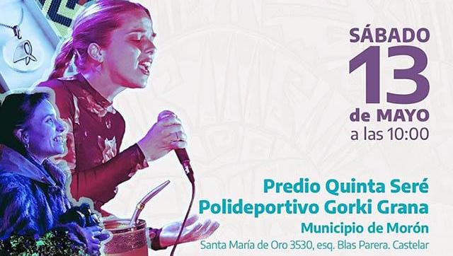 Morón será sede del 6º Encuentro Regional de Cultura Bonaerense