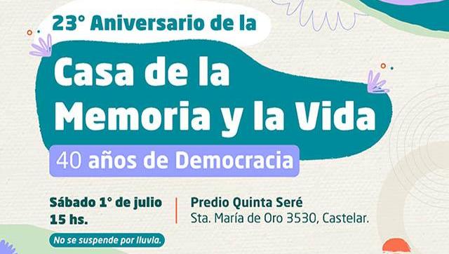 Morón celebra un nuevo aniversario de la Casa de la Memoria y la Vida