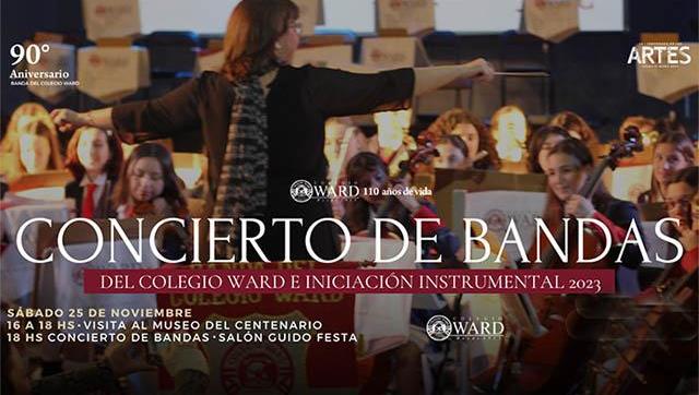 110 años de vida del Colegio Ward y 90º aniversario de la banda
