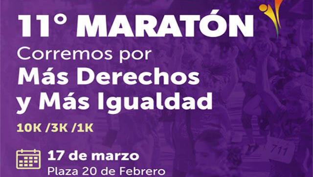 Maratón : Corremos por más derechos y más igualdad