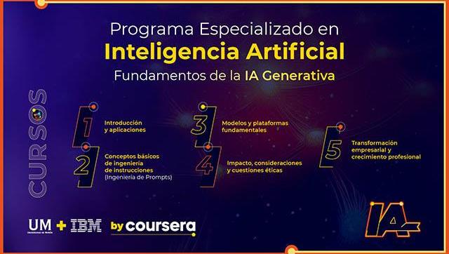 La Universidad de Morón lanzó un programa especializado en Inteligencia Artificial generativa