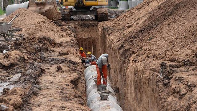 Finalizó la obra de desagües pluviales de la Cuenca Paso del Rey