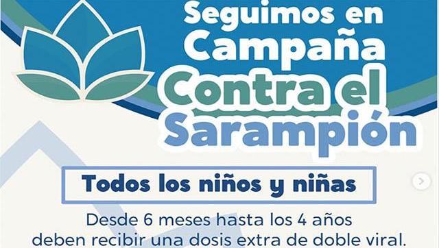 Sarampión en la mira: Moreno refuerza la prevención en todo el distrito