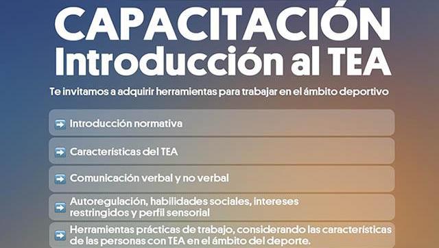 La Matanza capacita sobre autismo en el deporte y la educación