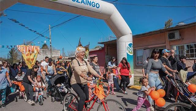 Ituzaingó celebra sus 30 años de autonomía con una bicicleteada comunitaria en San Alberto