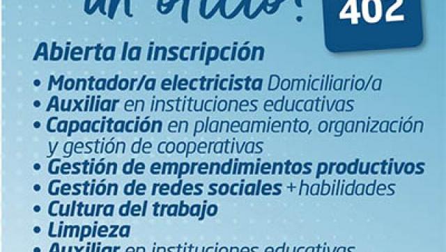 Morón abre la inscripción a cursos gratuitos de formación laboral