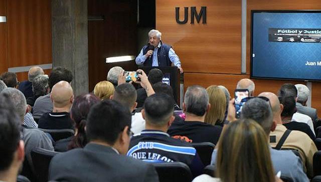Fútbol y Justicia: la Universidad de Morón fue sede de un encuentro clave entre deporte y derecho