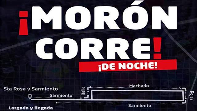Se viene la primera edición de “Morón Corre de Noche”